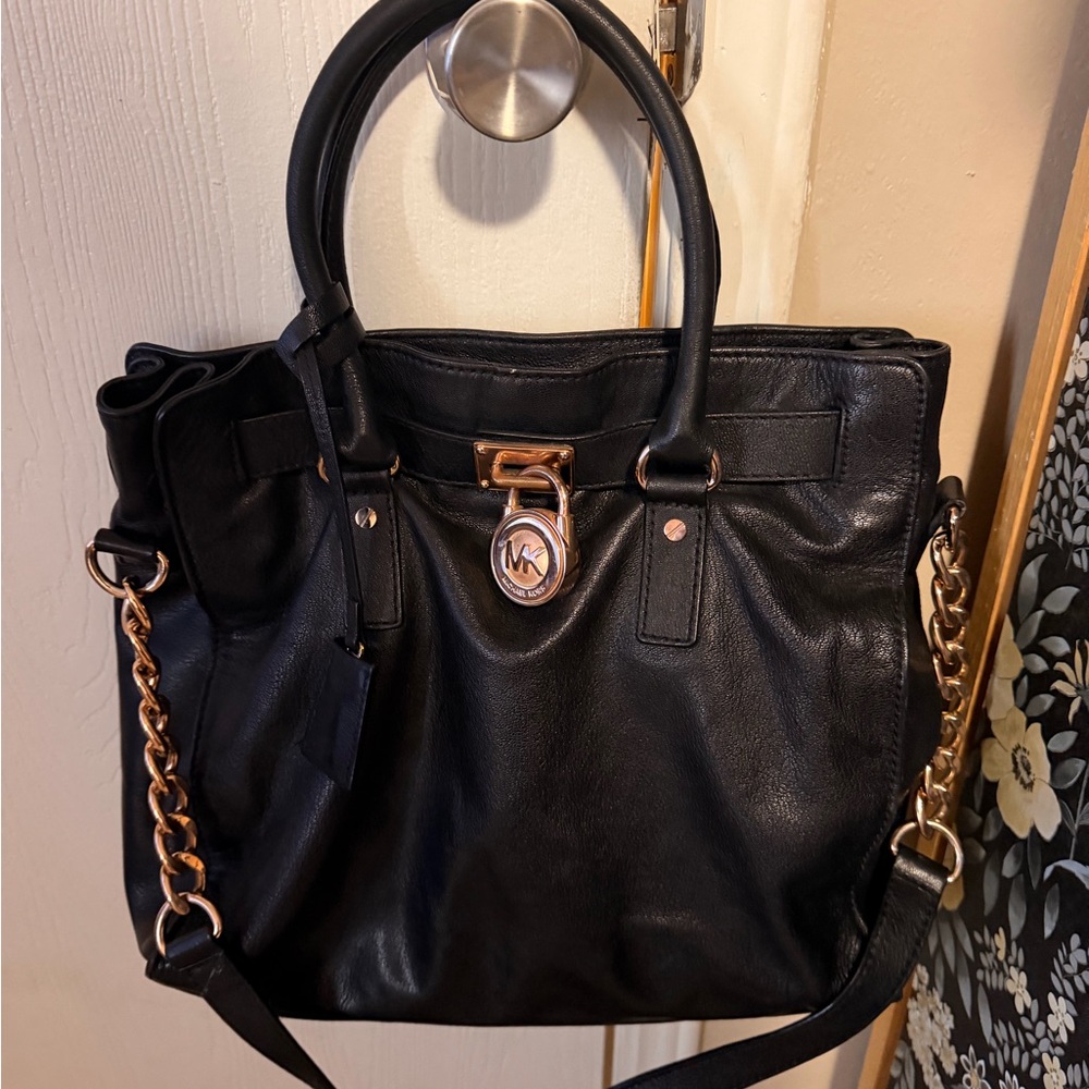 Michael Kors large Hamilton with Rose Gold
